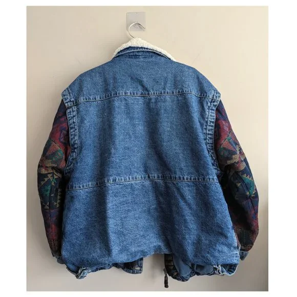 Ash Creek Trading Tapestry Southwestern Denim Jacket - Picture 4 of 14